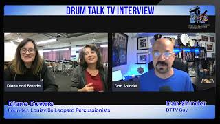 Diane Downs Talks 30 Years of Louisville Leopard Percussionists on Drum Talk TV [upl. by Heda]