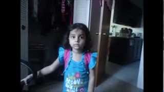 Kid singing jana gana mana and forgets makes funny excuses [upl. by Hamfurd]