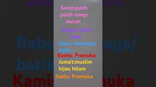 Jadual seragam [upl. by Narib]