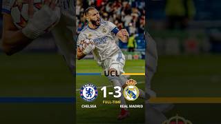 The day Benzema shocked the world and scores a hattrick against Chelsea  UCL AURA shorts [upl. by Utta69]