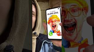 BLIPPI EXE EVIL is calling and scaring me a lot [upl. by Eilrebma]