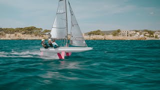 BirdyFish  The easiest made in France foiling dinghy [upl. by Valaree926]