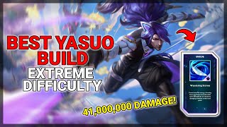 The BEST Yasuo Swarm Build For EVERY DIFFICULTY  LEAGUE OF LEGENDS PVE GAME MODE [upl. by Averil]