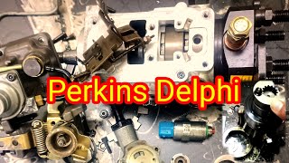 How To Clean Perkins Diesel Injectors C3 Perkins Delphi Injection Pump Removal  Tvs Cat [upl. by Asyar]