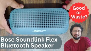 Bose Soundlink Flex unboxing and Review Bose bosesoundlinkflex bestbluetoothspeaker [upl. by Arlin]