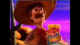 Fritos Wild N Mild Ranch  Television Commercial  1989 [upl. by Holsworth]