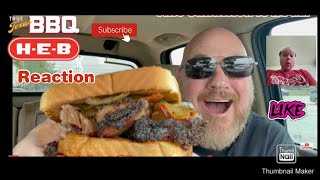 Reaction to True Texas BBQ Texas Brisket Cheesesteak REVIEW Limited Time brickeats [upl. by Dahc]