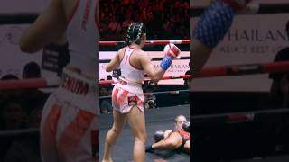 😱 Female Muay Thai KNOCKOUT rwsmuaythai [upl. by Craner]