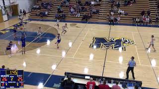 Mattawan High School vs Harper Creek High School Mens JV Basketball [upl. by Caldeira]