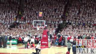 Flash Mob Maryland Basketball v Iowa [upl. by Chabot]