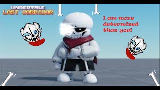 Gameplay for Geno Sans Undertale Last Corridor [upl. by Persse841]