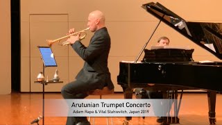 Arutunian Trumpet Concerto  Adam Rapa amp Vital Stahievitch [upl. by Enyallij623]