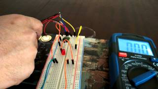 Piezo Electricity Measurement [upl. by Aulea]