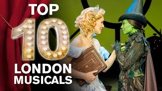 Top 10 London Musicals [upl. by Ecinej58]