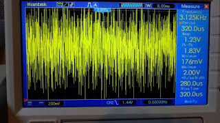 Discriminator tap Kenwood TK8302 E UHF Repeater GB3UH [upl. by Ailisec]