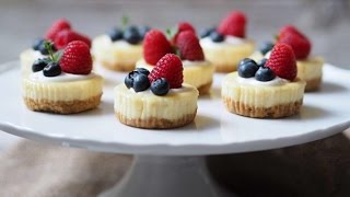 RECEPT  Mini Cheesecakes [upl. by Cherish]