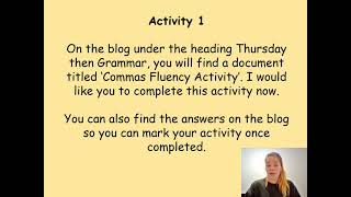 Year 5 and 6  Thursday 25th February  Commas to avoid ambiguity [upl. by Enner]