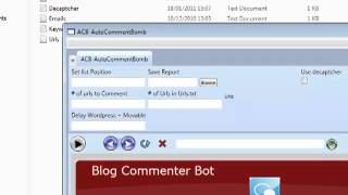 Best Auto Comment Tool  Submit Url  Search Engines List [upl. by Arlette]