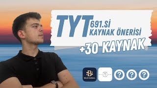 TYT KAYNAK ÖNERİSİ 30 KAYNAK TYT 691Sİ DERECE YAPTIRAN KAYNAKLAR [upl. by Sherer841]