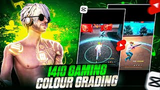 1410 Gaming Colour Grading Tutorial In Capcut  FreeFire Montage Shorts Editing Tutorial 🔥 [upl. by Leeban632]