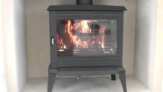 Franco Belge Monte Carlo wood burning stove [upl. by Dearborn585]