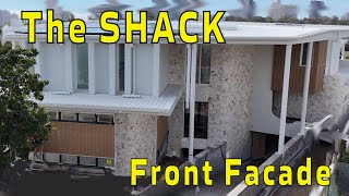 The SHACK  1220 Aug 24  Redesigned Front Facade Centre Eves amp 3D Feature Wall [upl. by Wawro]