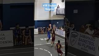 Ysulan of Negros connects a basket basketball basketballfever [upl. by Farmer]