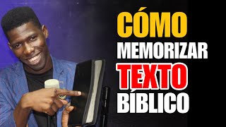 como memorizar textos biblicos [upl. by Brelje707]