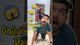 Baccho Ka Childrens Day 😵😱 400 minivlog ashortaday tranding shorts [upl. by Ardme]