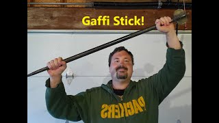 Making a functional Gaffi Stick Tusken Raider Stick [upl. by Guild]