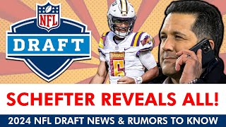 Latest NFL Draft Rumors Via ESPN NFL Insider Adam Schefter  2024 NFL Draft [upl. by Andaira]