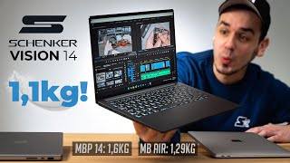 SCHENKER VISION 14  Power Ultrabook amp LEICHTER als ein Macbook Air [upl. by Alletsyrc]