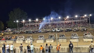 Pinckneyville IL Demo Derby April 27th 2024 full size [upl. by Htnamas]