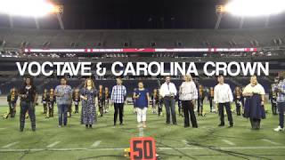 Voctave and Carolina Crown  DCI Orlando 2018 Encore [upl. by Haeli128]