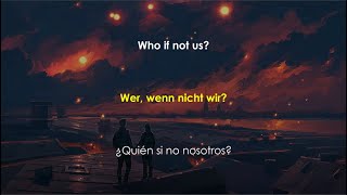 Wincent Weiss  Wer Wenn Nicht Wir Lyrics  Text  Letra español [upl. by Devinne]