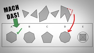 MedAT Figuren zusammensetzten Strategien [upl. by Nayt]