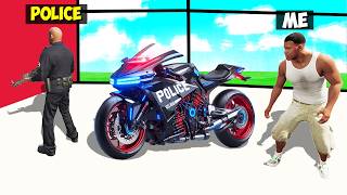 Stealing RARE POLICE SUPER BIKES in GTA 5 [upl. by Ratcliff56]