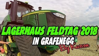 LAGERHAUS FELDTAG 2018  John Deere Lindner Pöttinger und vieles mehr [upl. by Yorke]