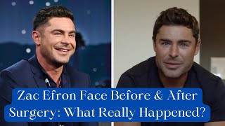 Zac Efron Face Before amp After Surgery What Really Happened jacefron [upl. by Belloir]