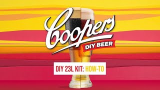 Coopers DIY Beer 23L Brew Kit [upl. by Darach]