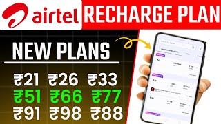 airtel recharge plans 2024  airtel free internet wala recharge plan  airtel ka new validity plan [upl. by Aysa]