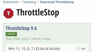 How to undervolt with ThrottleStop [upl. by Llehsram]