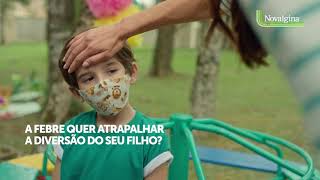 Novalgina Infantil  Para todos os níveis de febre [upl. by Bowman]