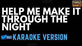 KRIS KRISTOFFERSON  HELP ME MAKE IT THROUGH THE NIGHT Karaoke Version HD [upl. by Stevena]