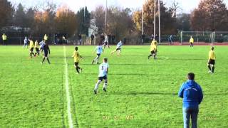 Spvgg Gundelfingen  1 SV Mörsch 23112014 [upl. by Nomelif434]