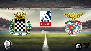 Boavista x Benfica  6 rodada Campeonato Português 2425  EA FC [upl. by Goldman]