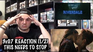 RIVERDALE  3x07 THE MAN IN BLACK REACTION 12 [upl. by Albertson]