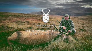 Hirschjagd auf der Insel Arran  Jagdreise KampK Premium Jagd [upl. by Sinnelg918]