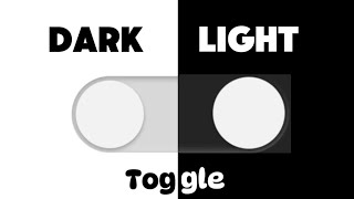 DarkLight Toogle with Pure CSS no JS coding developer [upl. by Anujra]