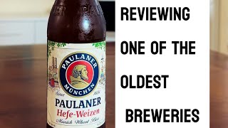 Reviewing a beer from one of the oldest Breweries [upl. by Ahsihat]